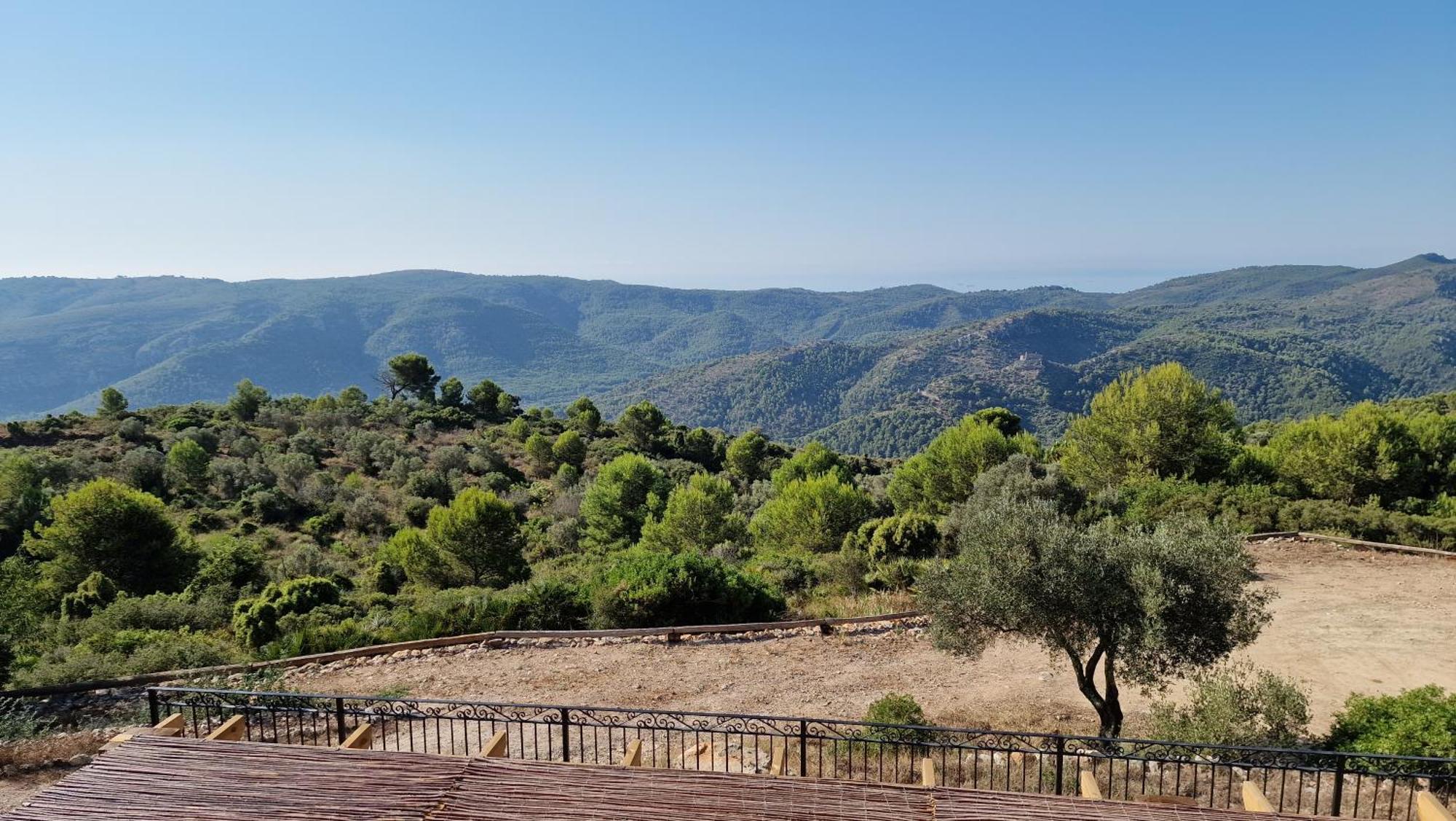 La Cueva De Miravet - Villa De Lujo En La Cima De La Montana Con Vistas Al Mar Cabanes  Exterior photo